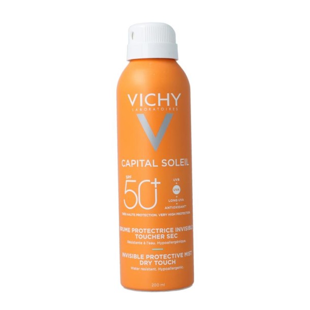 Vichy Capital soleil hydraterende mist SPF50+ (200 Milliliter)