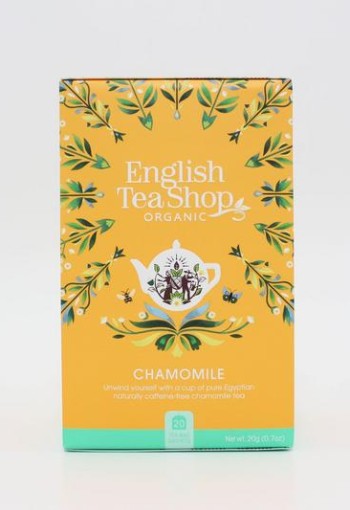 English Tea Shop Chamomille bio (20 Zakjes)