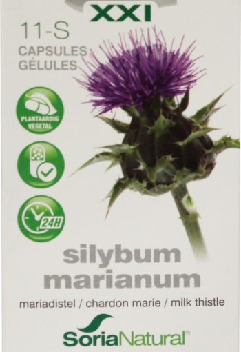 Soria Natural Silybum marianum XXI 11-S (30 Capsules)