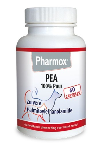 Pharmox Hond & kat PEA 100% puur (60 Capsules)