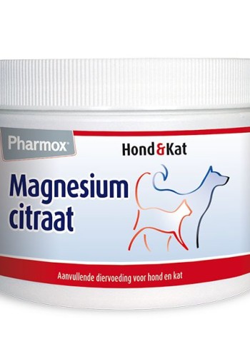 Pharmox Hond & kat magnesiumcitraat (250 Gram)
