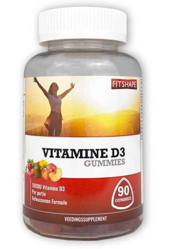 Fitshape Vitamine D3 (90 Gummies)