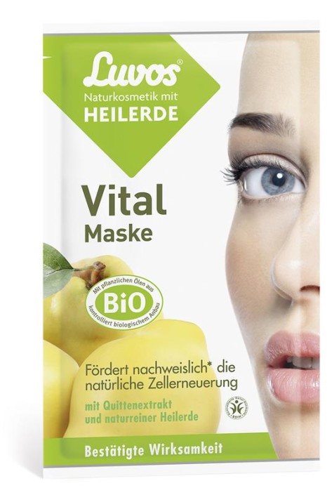 Luvos Crememasker vital 7.5ml (2 Stuks)