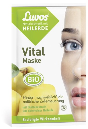 Luvos Crememasker vital 7.5ml (2 Stuks)