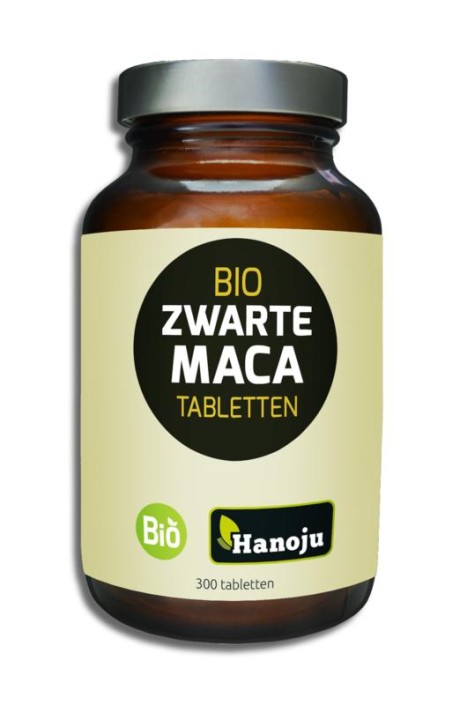 Hanoju Bio zwarte maca tabletten (300 Tabletten)