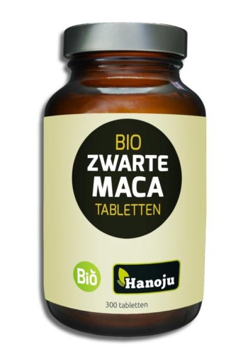 Hanoju Bio zwarte maca tabletten (300 Tabletten)
