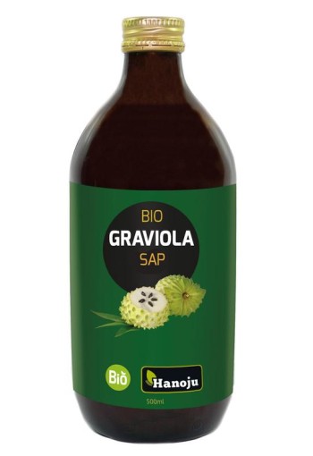 Hanoju Bio Graviola sap (500 Milliliter)