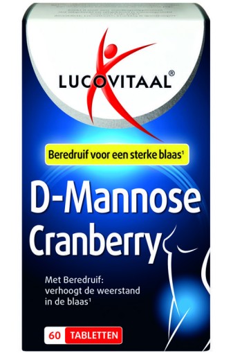 Lucovitaal D-Mannose cranberry (60 Tabletten)