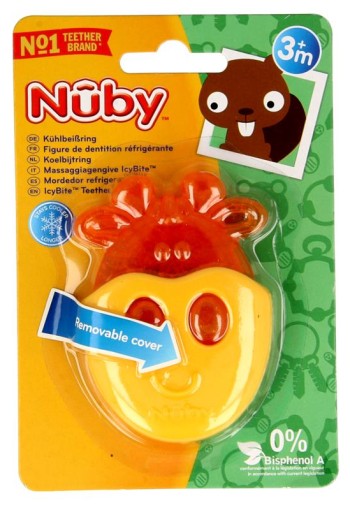 Nuby Koelbijtring dieren (1 Stuks)