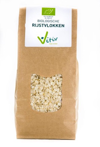 Vitiv Rijstvlokken bio (500 Gram)