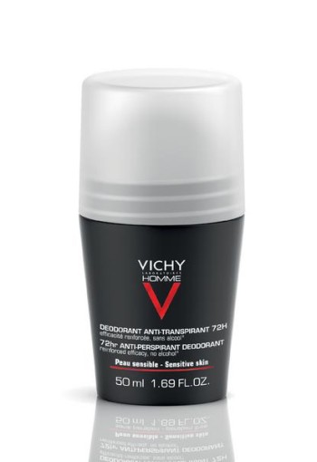 Vichy Homme deodorant roller 72 uur (50 Milliliter)