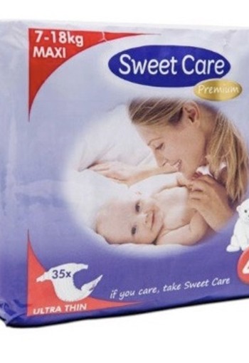 Sweetcare Premium Maxi Maat 4 7-18 Kg 35st