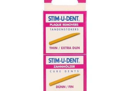 Stimudent Tandenstokers  extra dun 4 x 40 stuks 160 Stuks