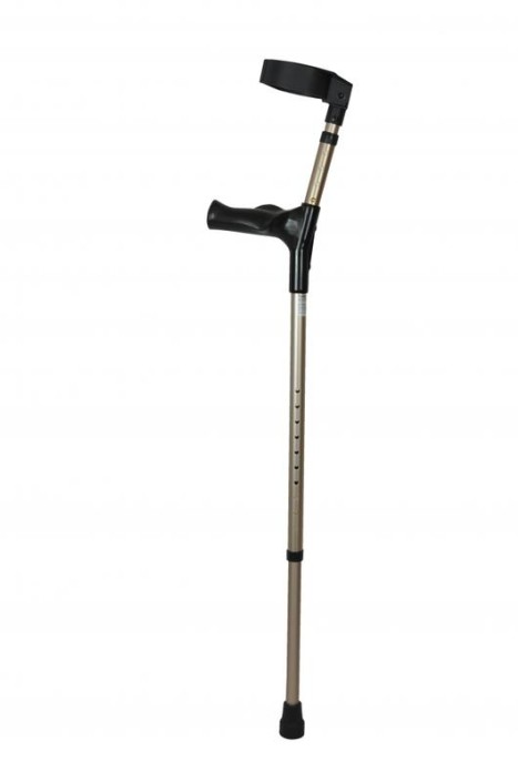 Able 2 Elleboogkrukken dubbel verstelbaar brons metallic (2 Stuks)