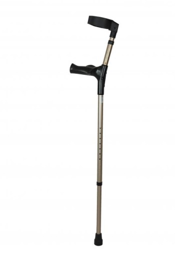 Able 2 Elleboogkrukken dubbel verstelbaar brons metallic (2 Stuks)