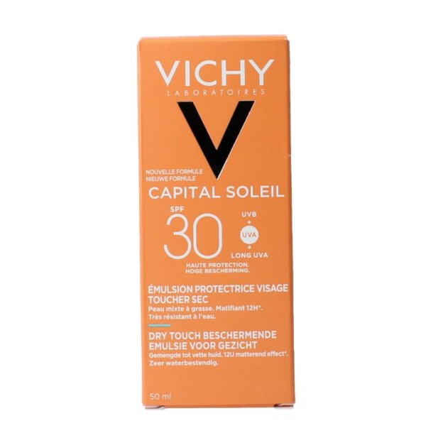Vichy Capital soleil creme dry touch F30 (50 Milliliter)
