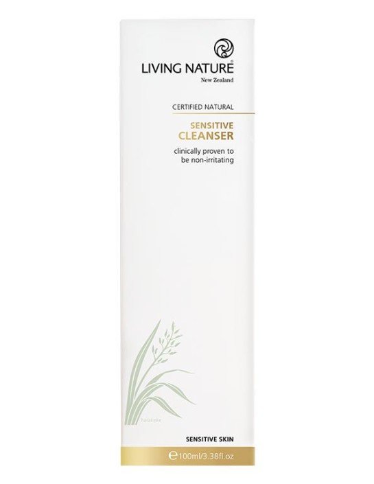 Living Nature Gezichtsreiniger gevoel huid (100 Milliliter)