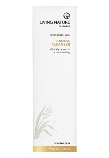 Living Nature Gezichtsreiniger gevoel huid (100 Milliliter)