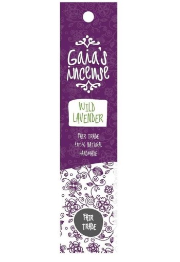Gaia's Incense Wierook wild lavender (15 Stuks)