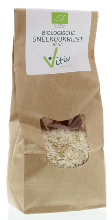 Vitiv Snelkookrijst bio (500 Gram)