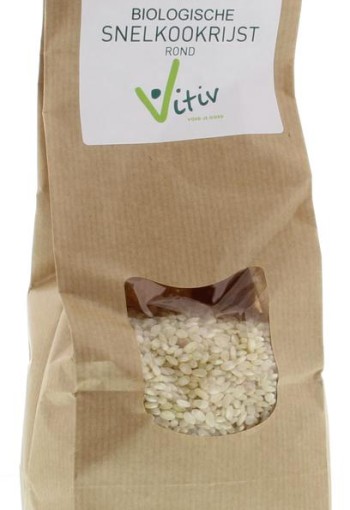 Vitiv Snelkookrijst bio (500 Gram)