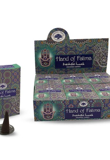 Green Tree Kegelwierook hand of Fatima (10 Stuks)