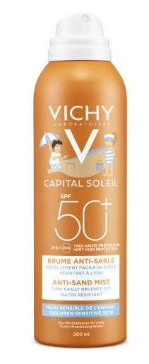 Vichy Capital soleil anti zand mist kids SPF50+ (200 Milliliter)