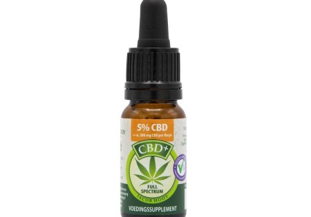 Jacob Hooy CBD plus olie 5% (10 ml)