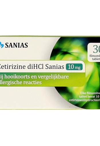 Sanias Cetirizine diHCl 10 mg (30 Tabletten)