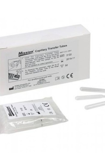 Mission Plus Hemoglobine & glucose capillairen (50 Stuks)