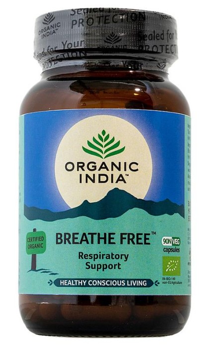 Organic India Breathe free bio (90 Capsules)