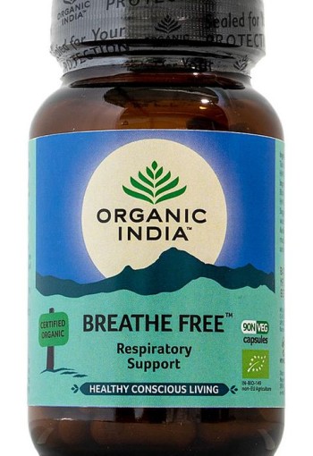 Organic India Breathe free bio (90 Capsules)