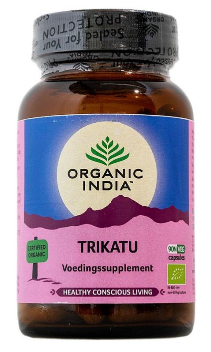 Organic India Trikatu bio (90 Vegetarische capsules)