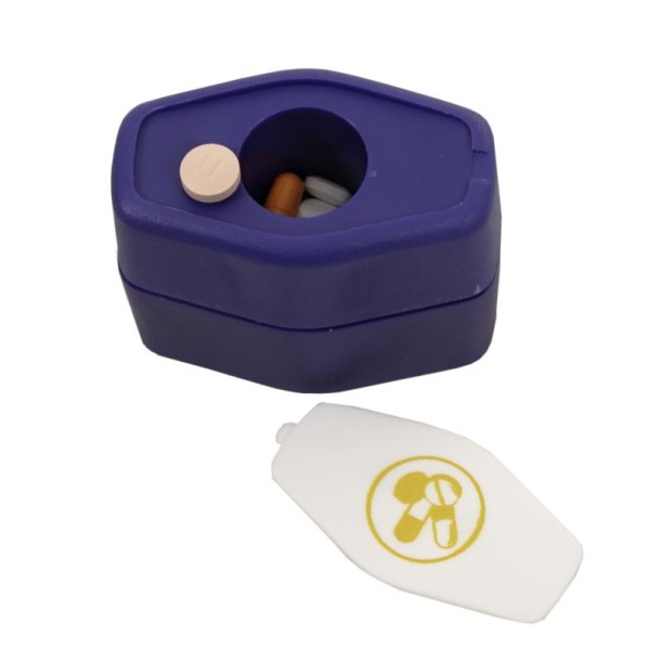 Able 2 Pillenvergruizer blauw (1 Stuks)