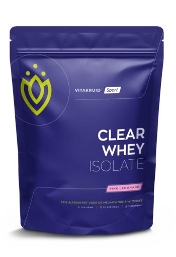 Vitakruid Clear whey isolate pink lemonade (750 Gram)