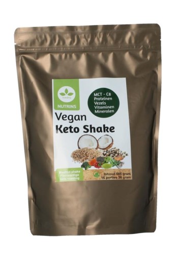 Nutrins Vegan keto maaltijdshake (585 Gram)