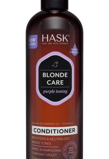 HASK Blonde care conditioner purple toning (355 Milliliter)
