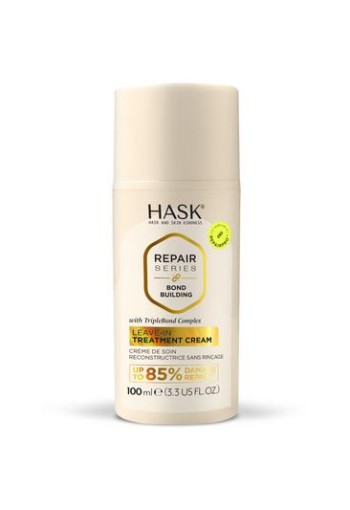 HASK Repair bond building leave-ln treatment cream (100 Milliliter)