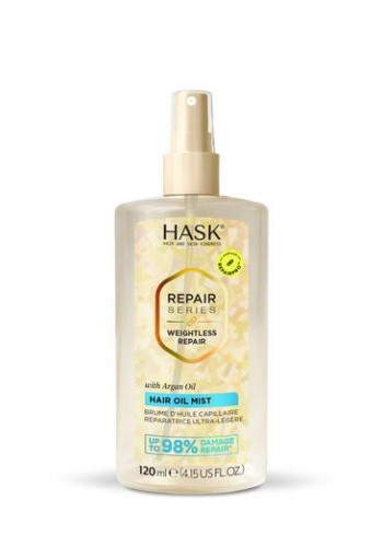 HASK Weightless repair hair oil mist (120 Milliliter)