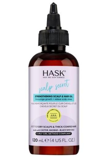 HASK Scalp secret strengthening scalp & hair oil (120 Milliliter)