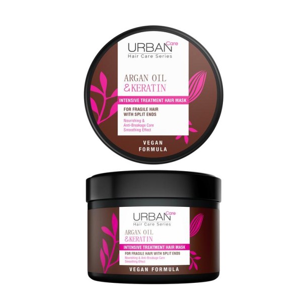 Urban Care Argan oil & keratin haircare mask (230 Milliliter)