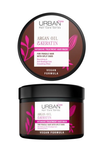 Urban Care Argan oil & keratin haircare mask (230 Milliliter)