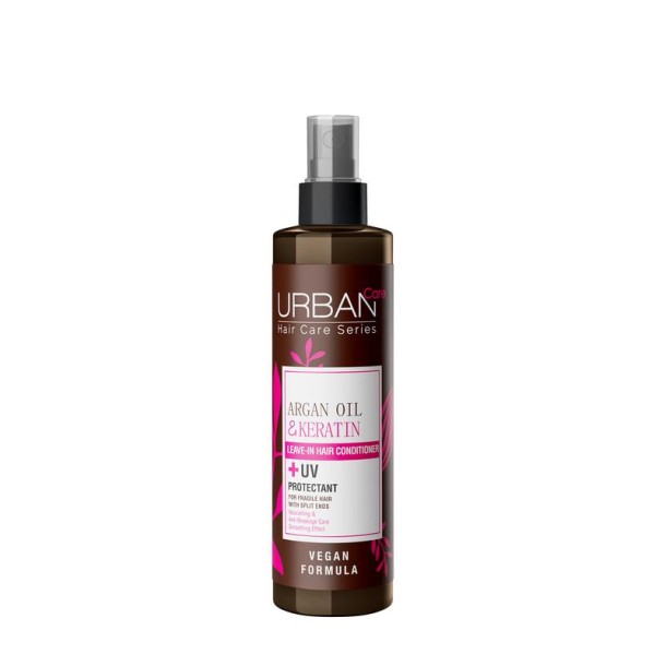 Urban Care Argan oil & keratin leave in conditioner spray (200 Milliliter)