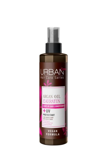 Urban Care Argan oil & keratin leave in conditioner spray (200 Milliliter)