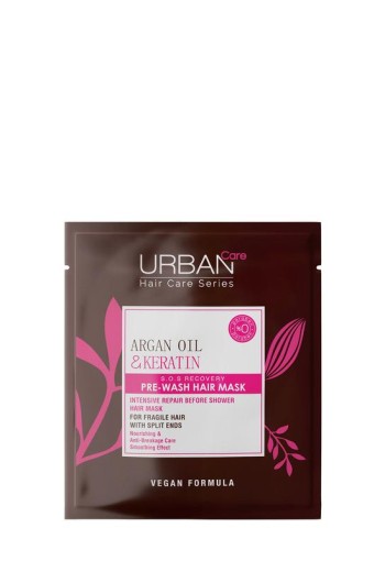 Urban Care Argan oil & keratin pre-wash hair mask (50 Milliliter)
