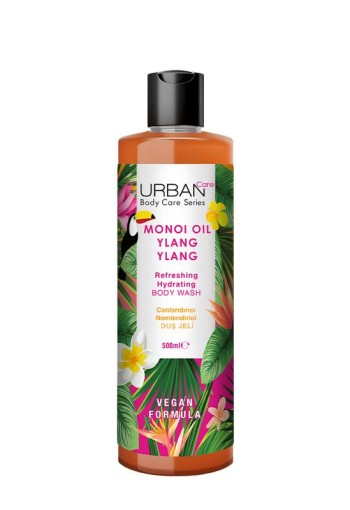 Urban Care Monoi & ylang ylang body wash refreshing (500 Milliliter)
