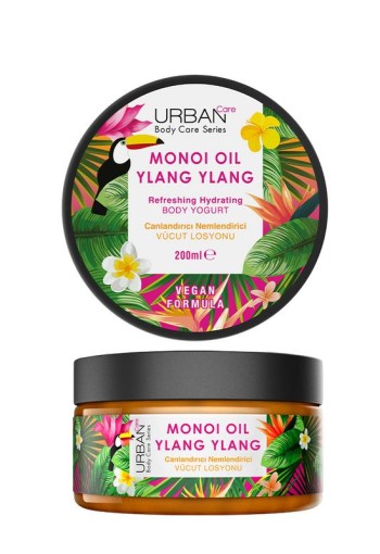 Urban Care Monoi & ylang ylang refreshing body yoghurt (200 Milliliter)