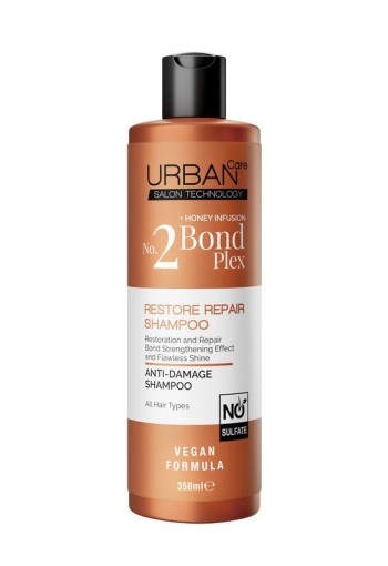 Urban Care No 2 Bond plex shampoo restore & repair (350 Milliliter)