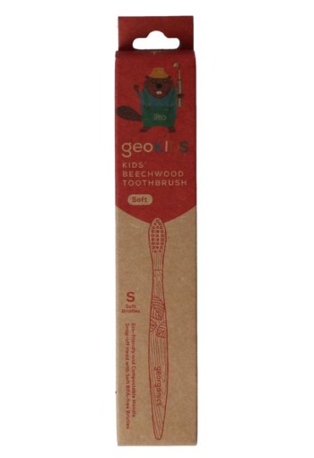 Georganics Toothbrush kids beechwood (1 Stuks)