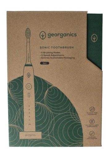 Georganics Sonic toothbrush set (1 Set)